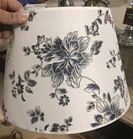 Абажур для настольных ламп Мелодия Света Белый с рисунком